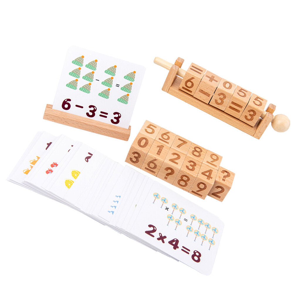 Wooden Learning String Toy Building Blocks V74922