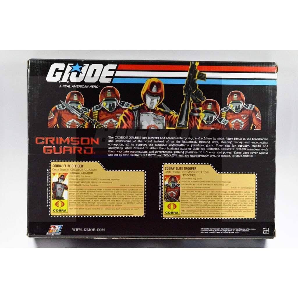 Cobra Crimson Guard Action Figure Set L18338
