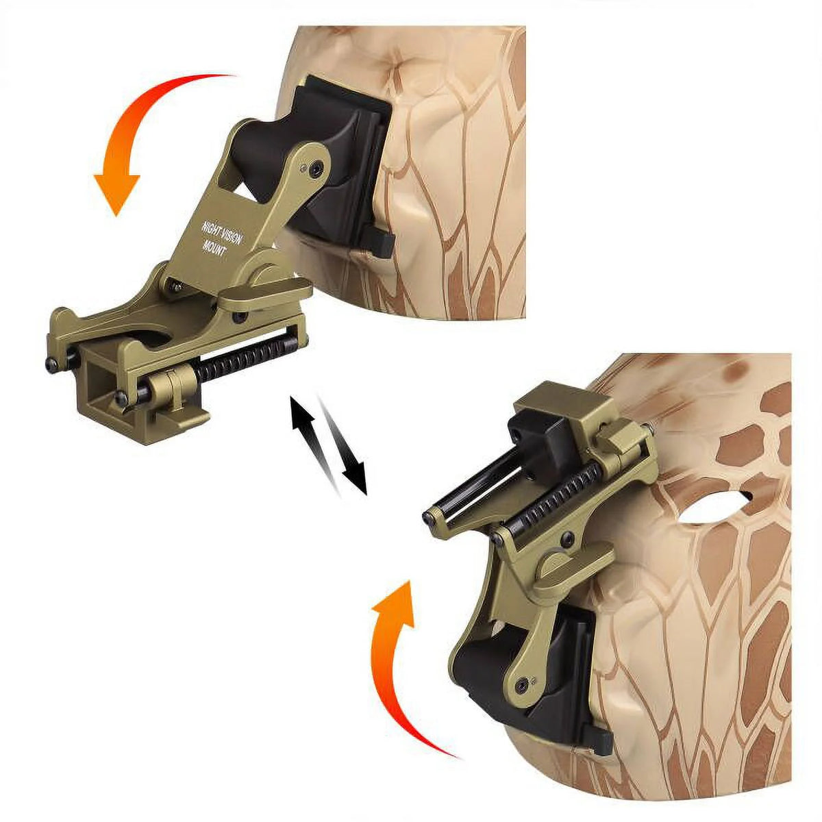 Full Metal NVG Helmet Mount Adapter U33936