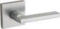 Satin Chrome Passage Door Locks Pack of 2 O2405