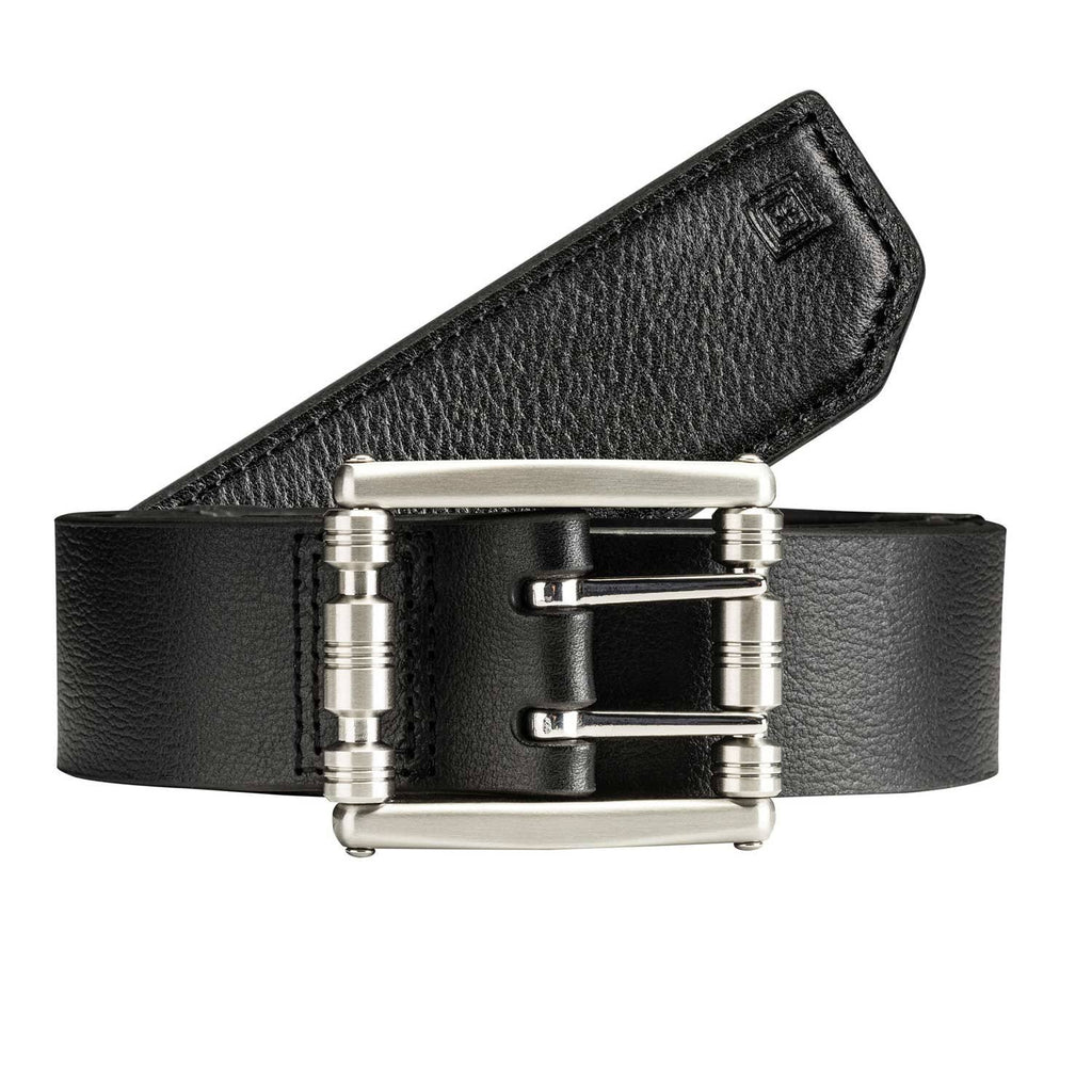 Black Leather Belt N607
