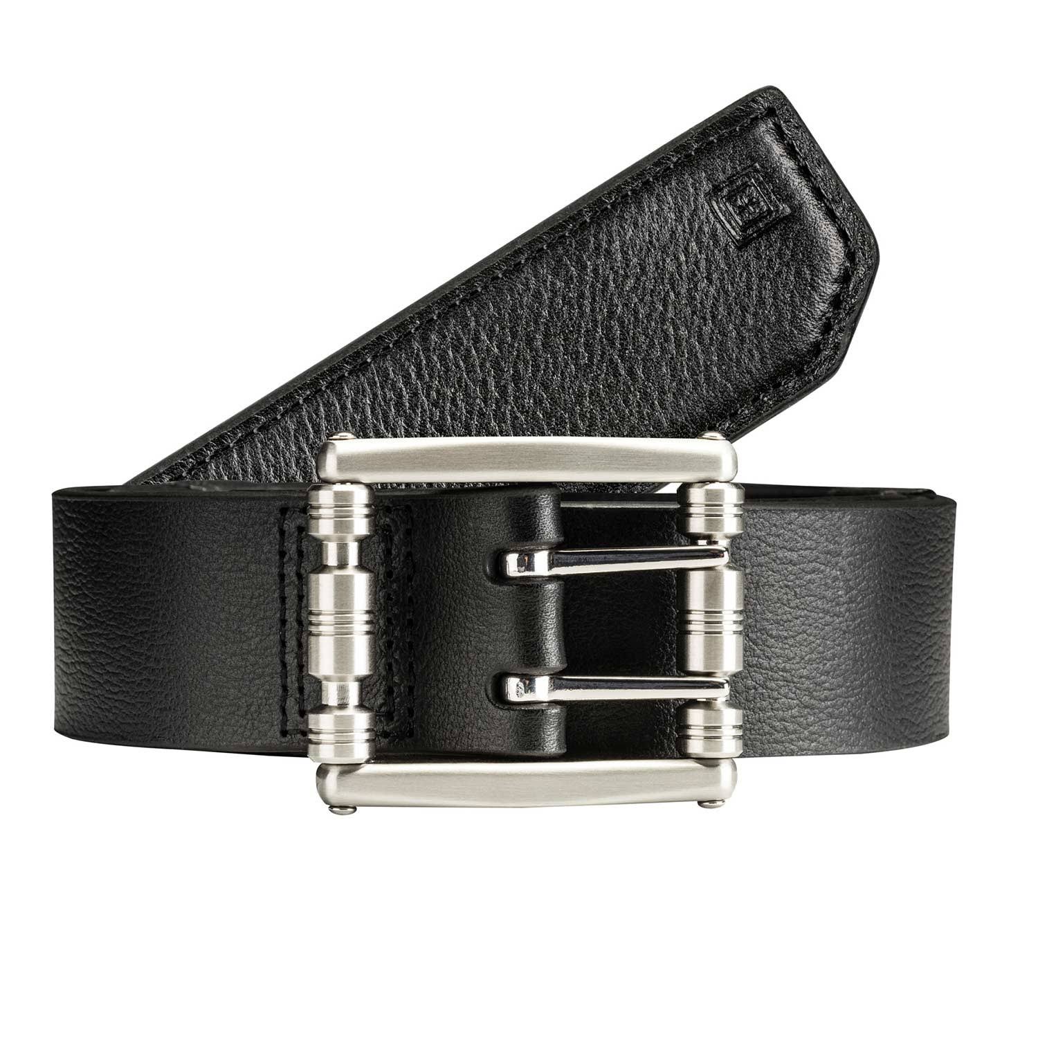 Black Leather Belt N607