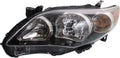 Toyota Corolla Headlight 2011 2012 2013 Driver Side with Bulbs R1557