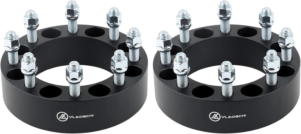 Black Forged 2 Inch Wheel Adapters Pack of 2 P719