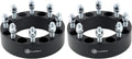 Black Forged 2 Inch Wheel Adapters Pack of 2 P719