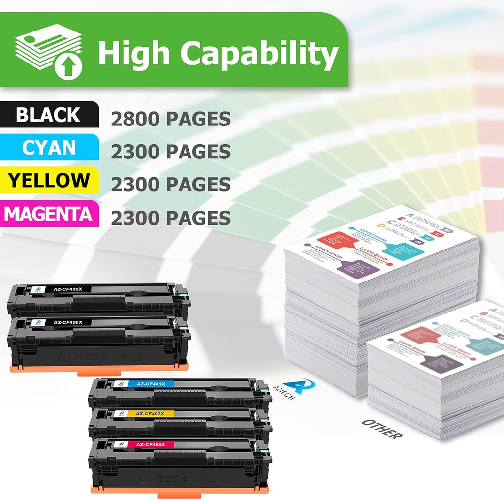Black Cyan Yellow Magenta 5-Pack Toner Cartridge B837756