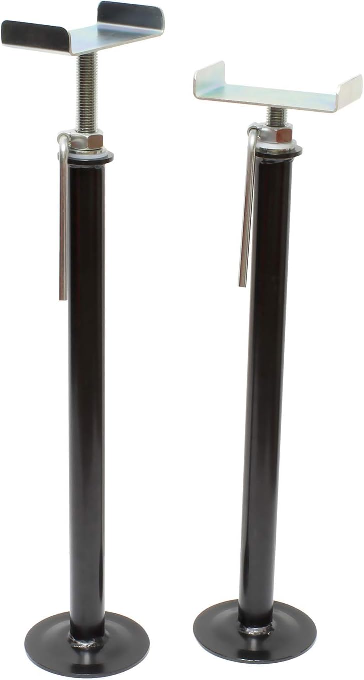 RV Slide Out Stabilizer Jacks 16in-28in 2 Piece Set Z71959