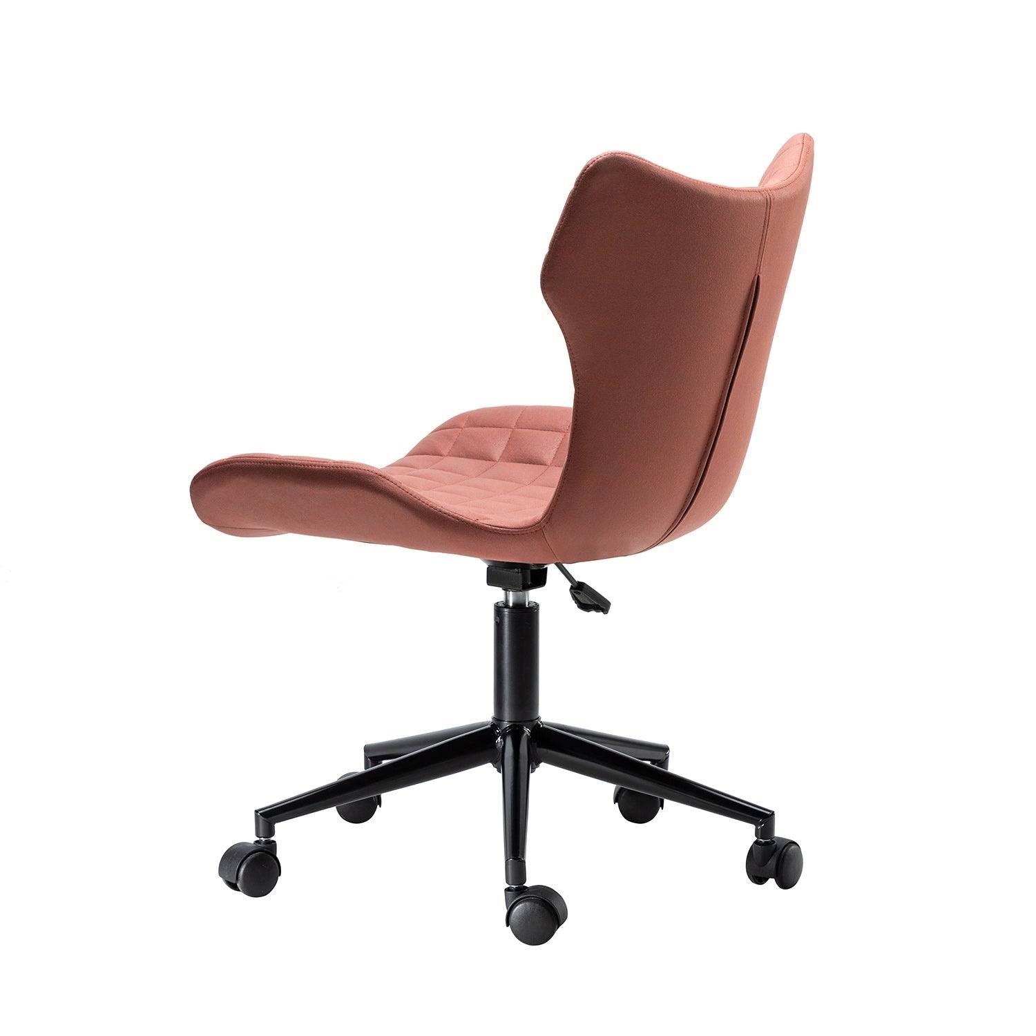 Orange Tufted Back Office Task Chair O780962