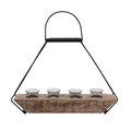 4-Tealight Holders with Handle Z533714