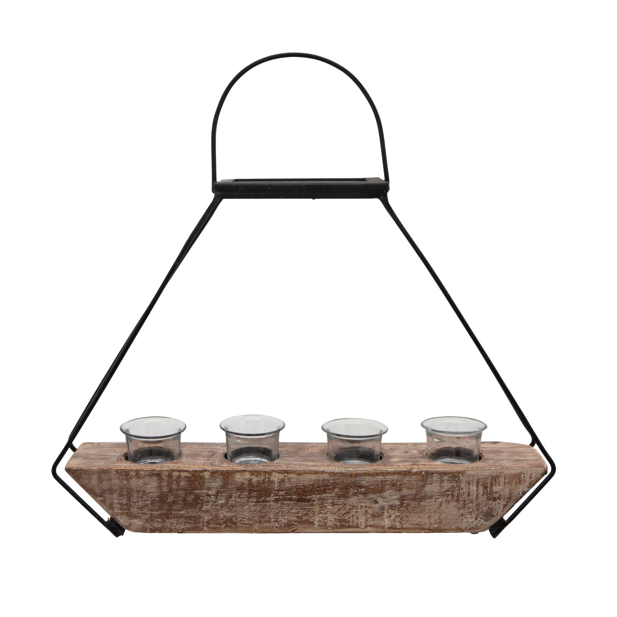 4-Tealight Holders with Handle Z533714