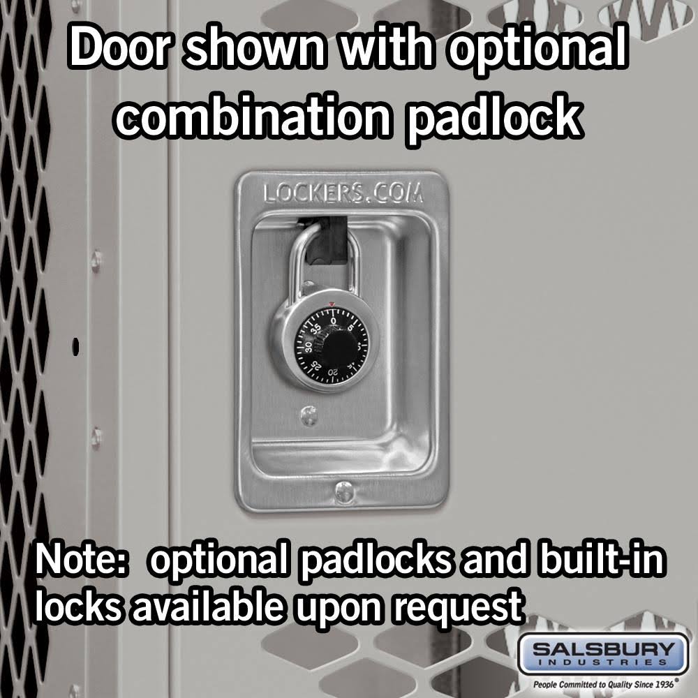 Gray Metal Locker H845790