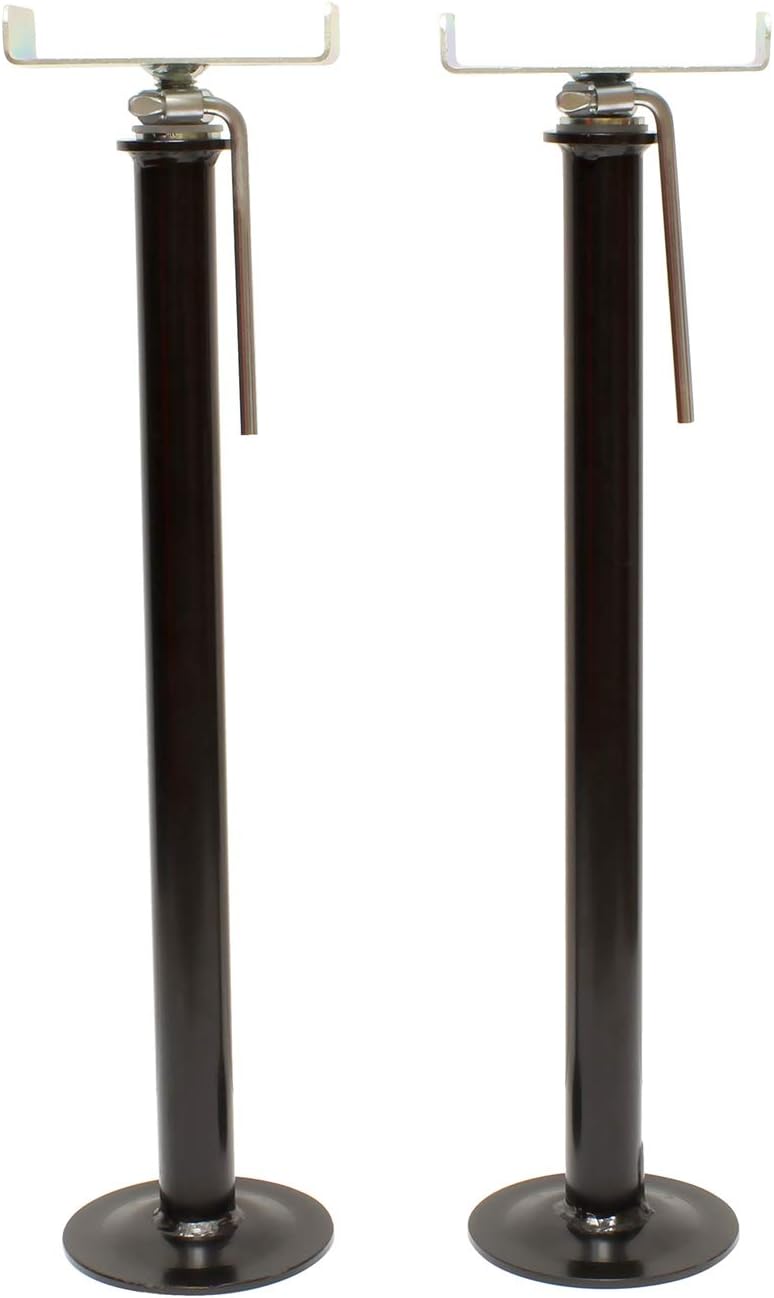RV Slide Out Stabilizer Jacks 16in-28in 2 Piece Set Z71959