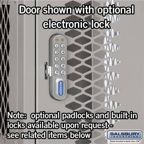 Gray Metal Locker H845790