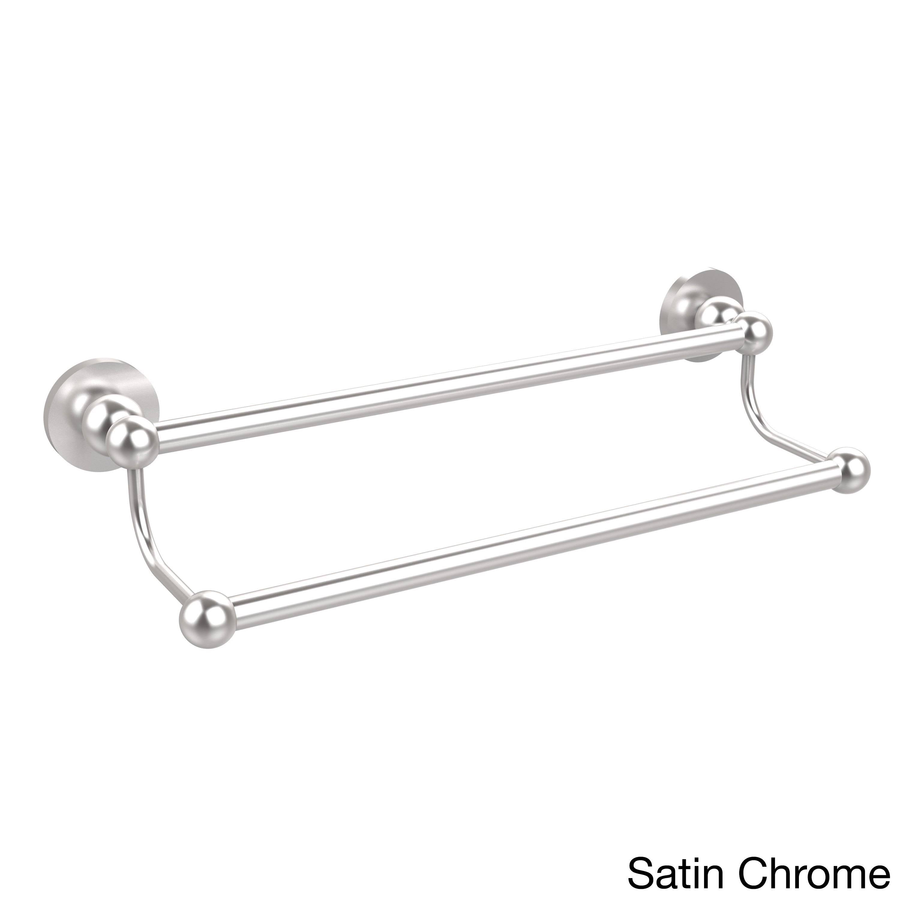 Black Matte Double Towel Bar Y4487