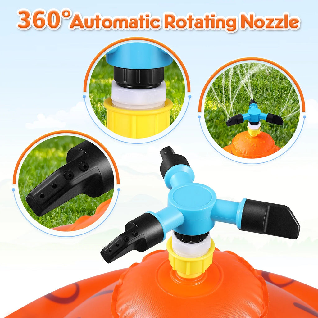 Inflatable Hydrant Water Sprinkler Toy Q226