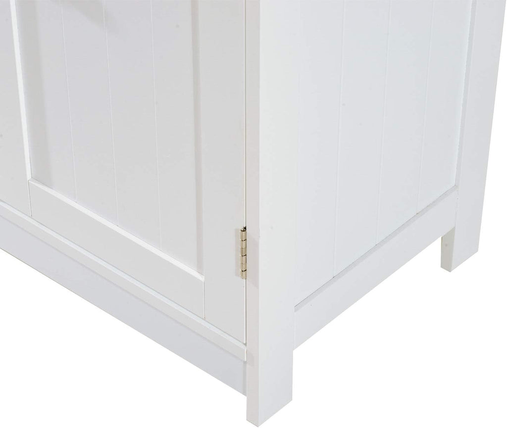 White Pedestal Sink Bathroom Vanity Cabinet M124584