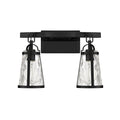 Black 2 Light Bath Bar J444