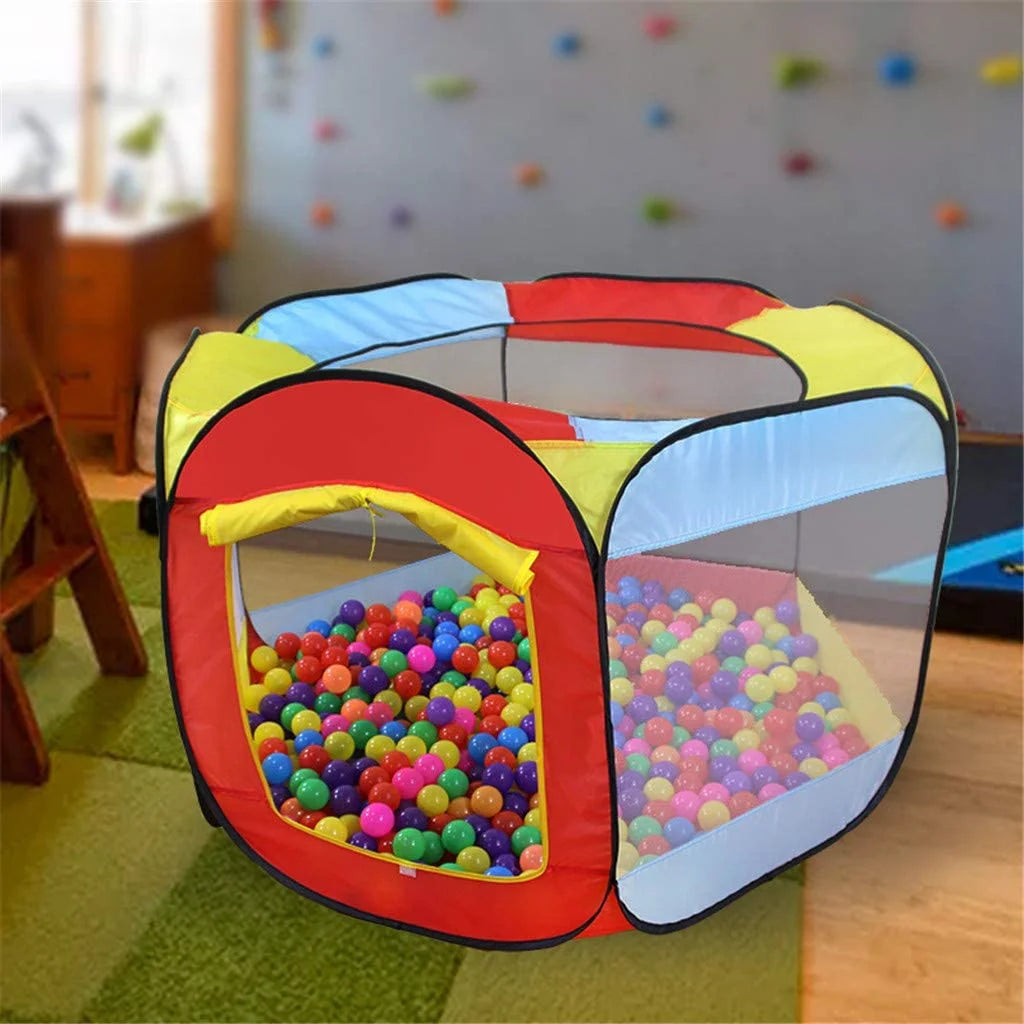 6-Sided Ball Pit Play Tent for Kids M4543