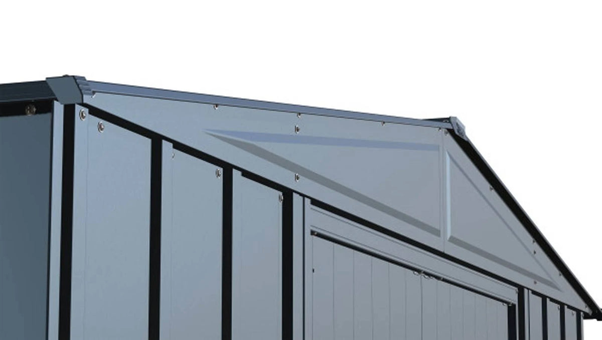 Blue Grey Steel Storage Shed R1945