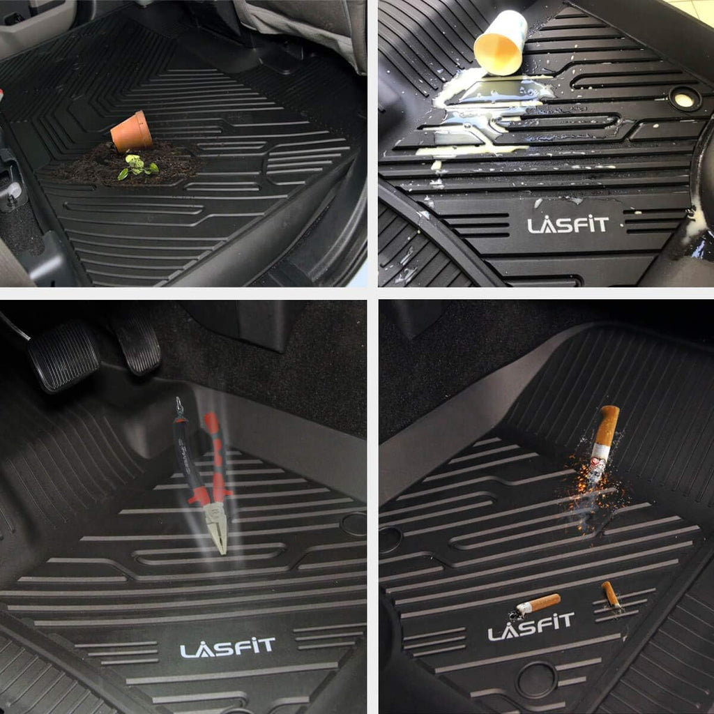 Black TPE Floor Liners for Honda Accord Sedan 2018-2022 B7758
