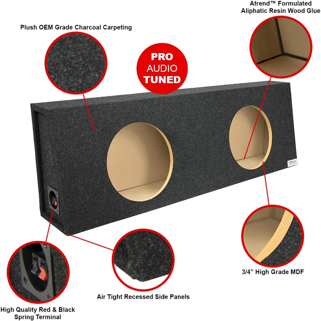 12" Dual SPL Vented Subwoofer Enclosure M988