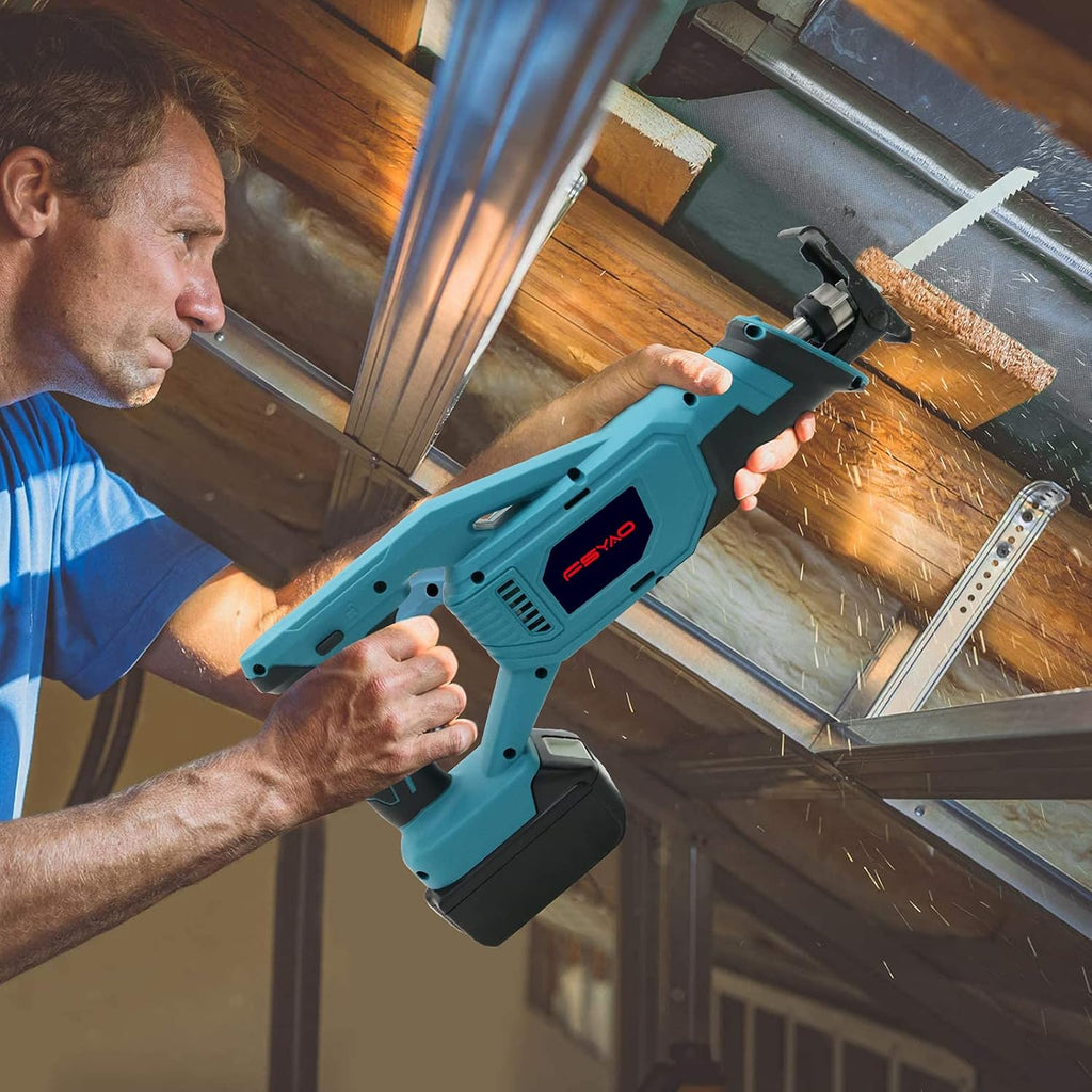 Rechargeable Reciprocating Saw 18v Pack of 2 R428
