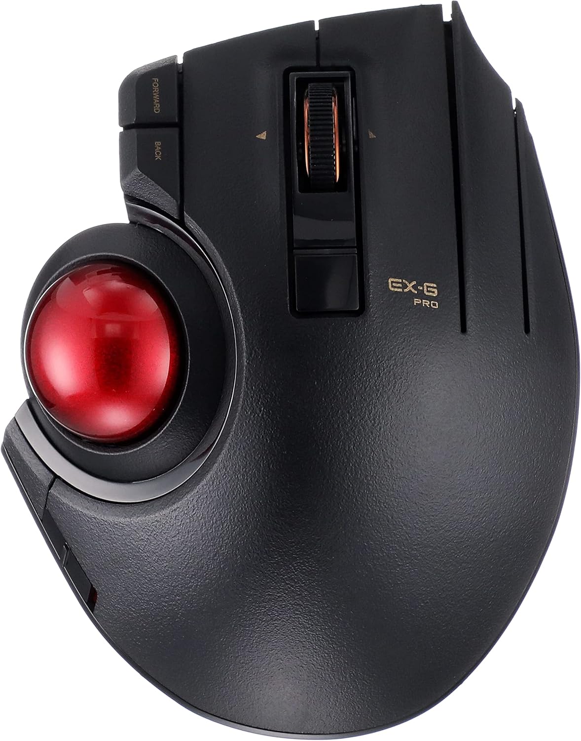 Black 8-Button Thumb-Operated Trackball Mouse, Pack of 2 S845