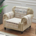 Tan Reversible Armchair Protector M374