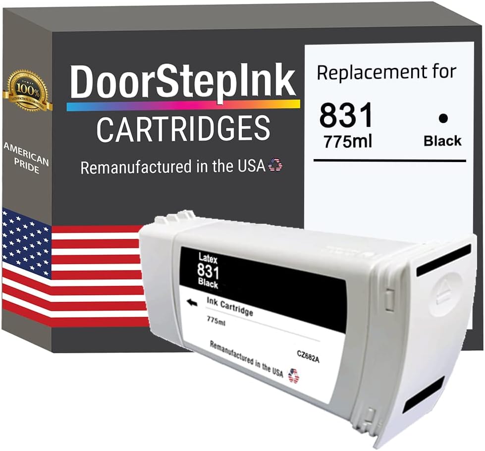 Black Ink Cartridge for HP 831 Printers Latex 310 330 360 370 570 L24329