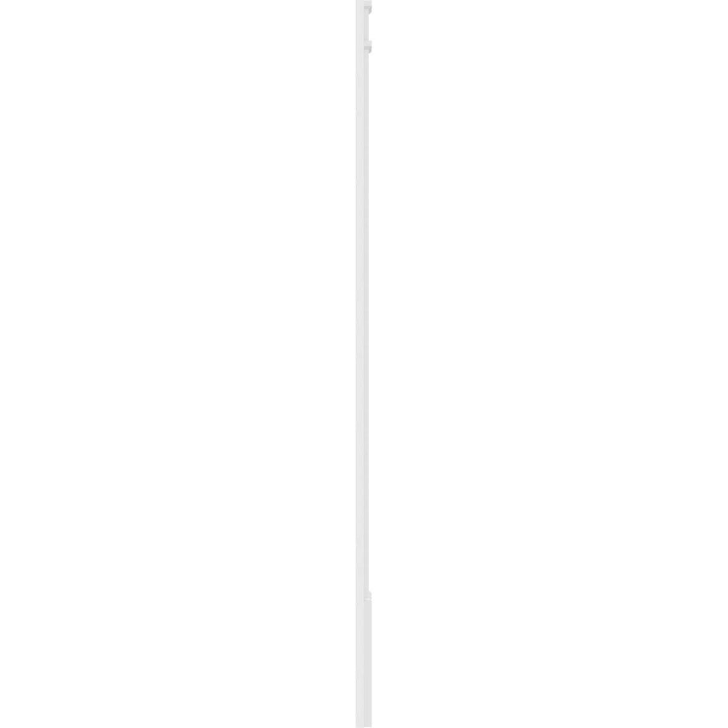 Two Equal Flat Panel PVC Pilaster with Capital and Base (Pair) K431148