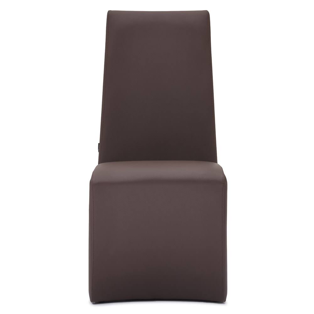Brown High Back Modern Dining Chair Q353