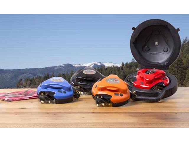 Automatic Outdoor Grill Cleaning Robot with Carry Case F349