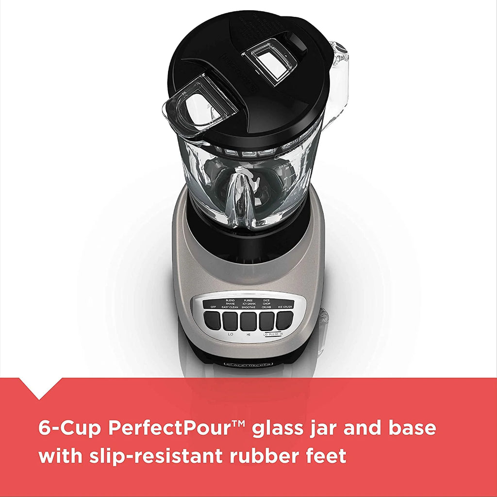6-Cup Black/Silver P585982