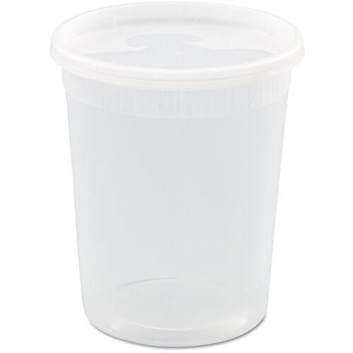 16 oz Clear Microwavable Combo G6775