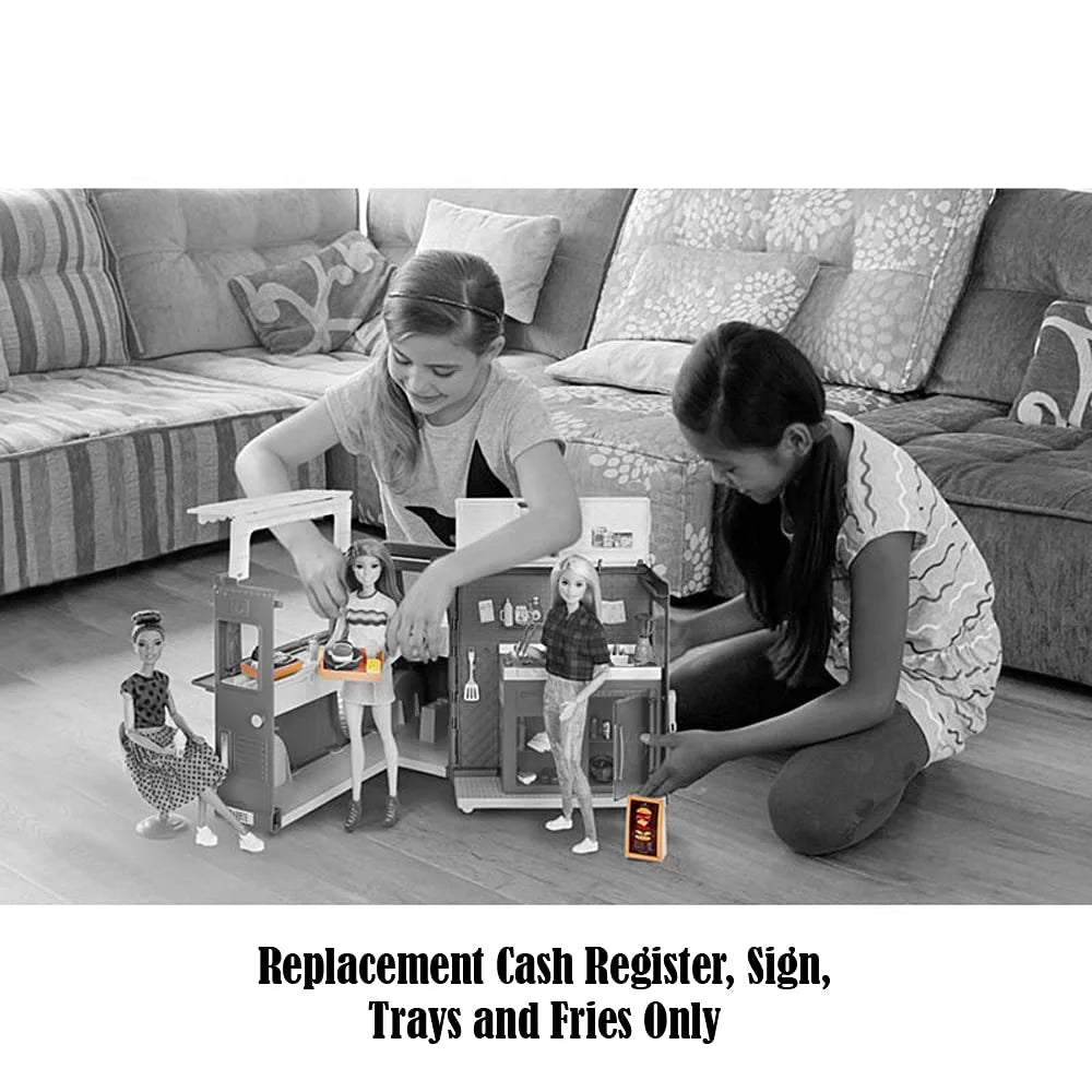 Replacement Cash Register, Sign, Trays and Fries J114