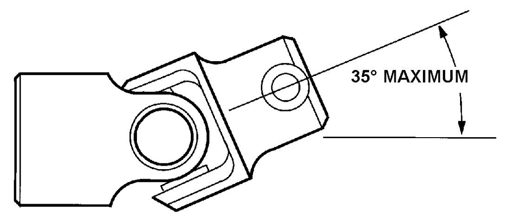 Single Steering Universal Joint Z836
