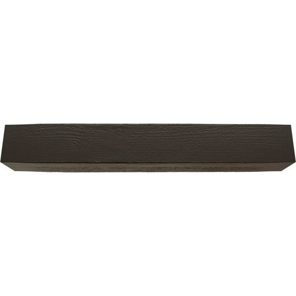 Rough Sawn Faux Wood Fireplace Mantel J673