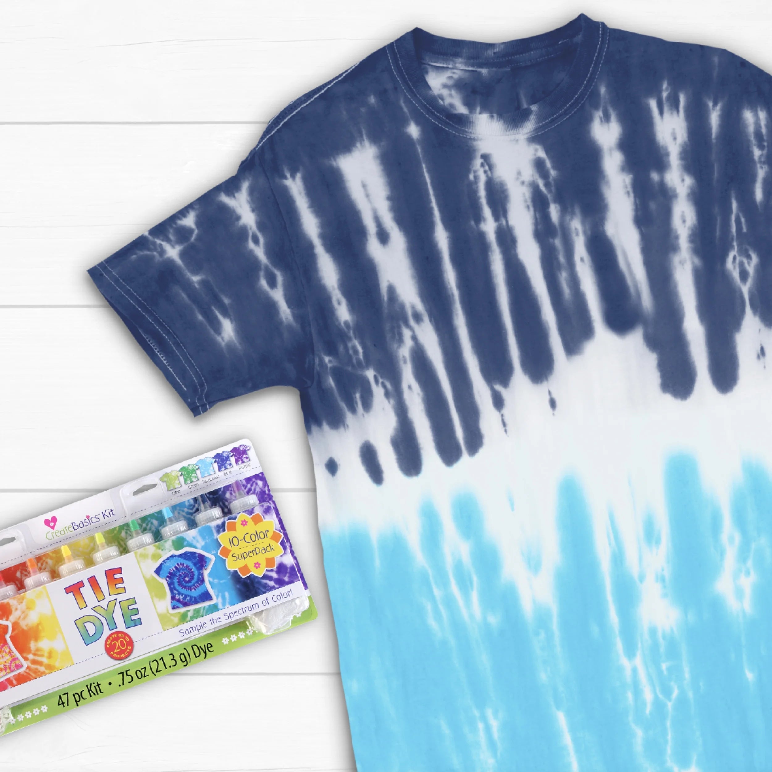 10 Color Tie Dye Kit E90722