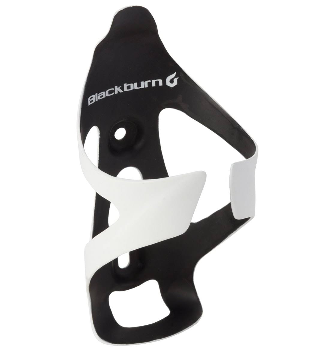 Matte White Carbon Bottle Cage B800
