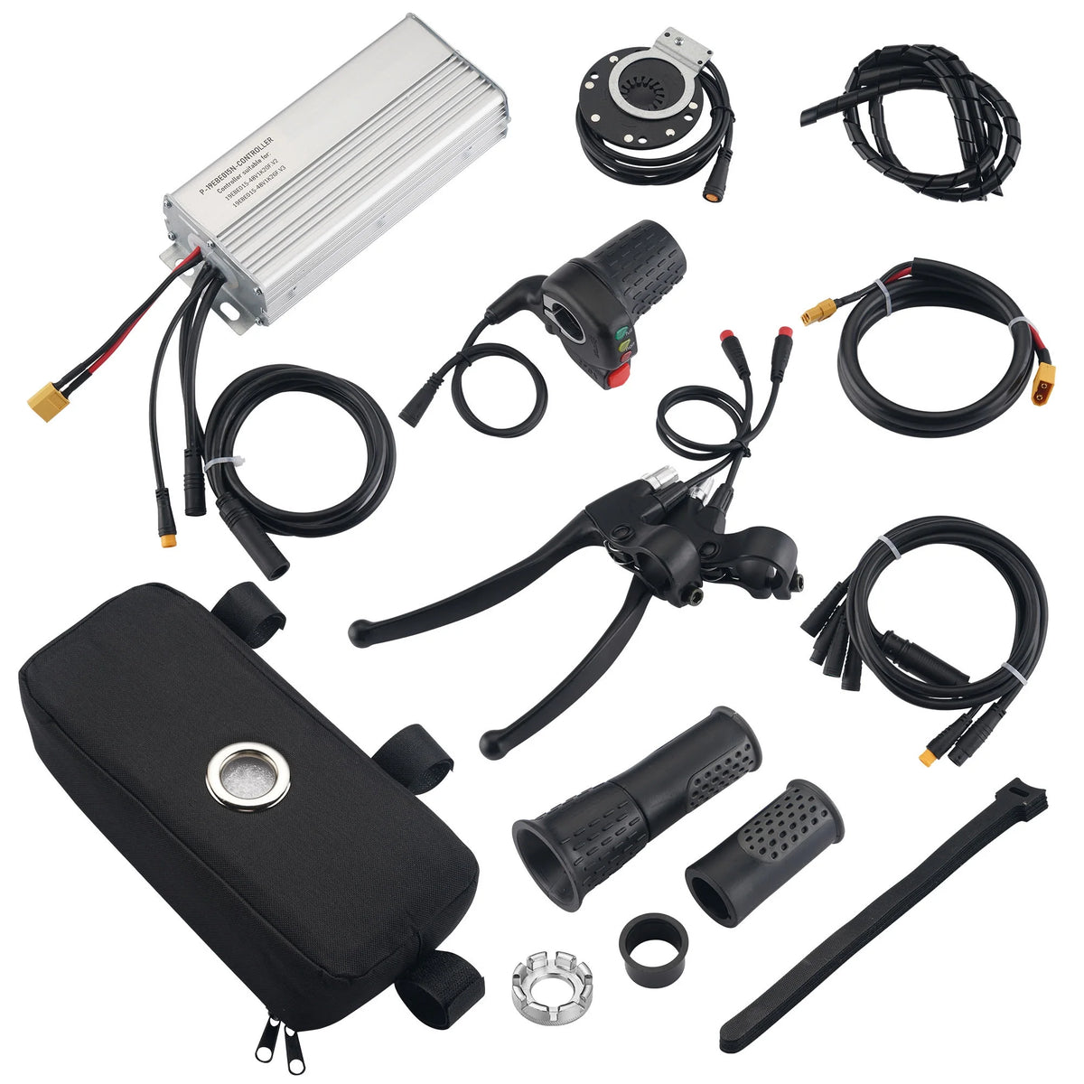 48V 1000W 20" Front Wheel E-Bike Conversion Kit R642