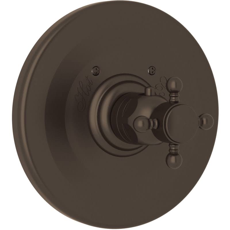 Tuscan Brass Thermostatic Shower Valve Trim W109235