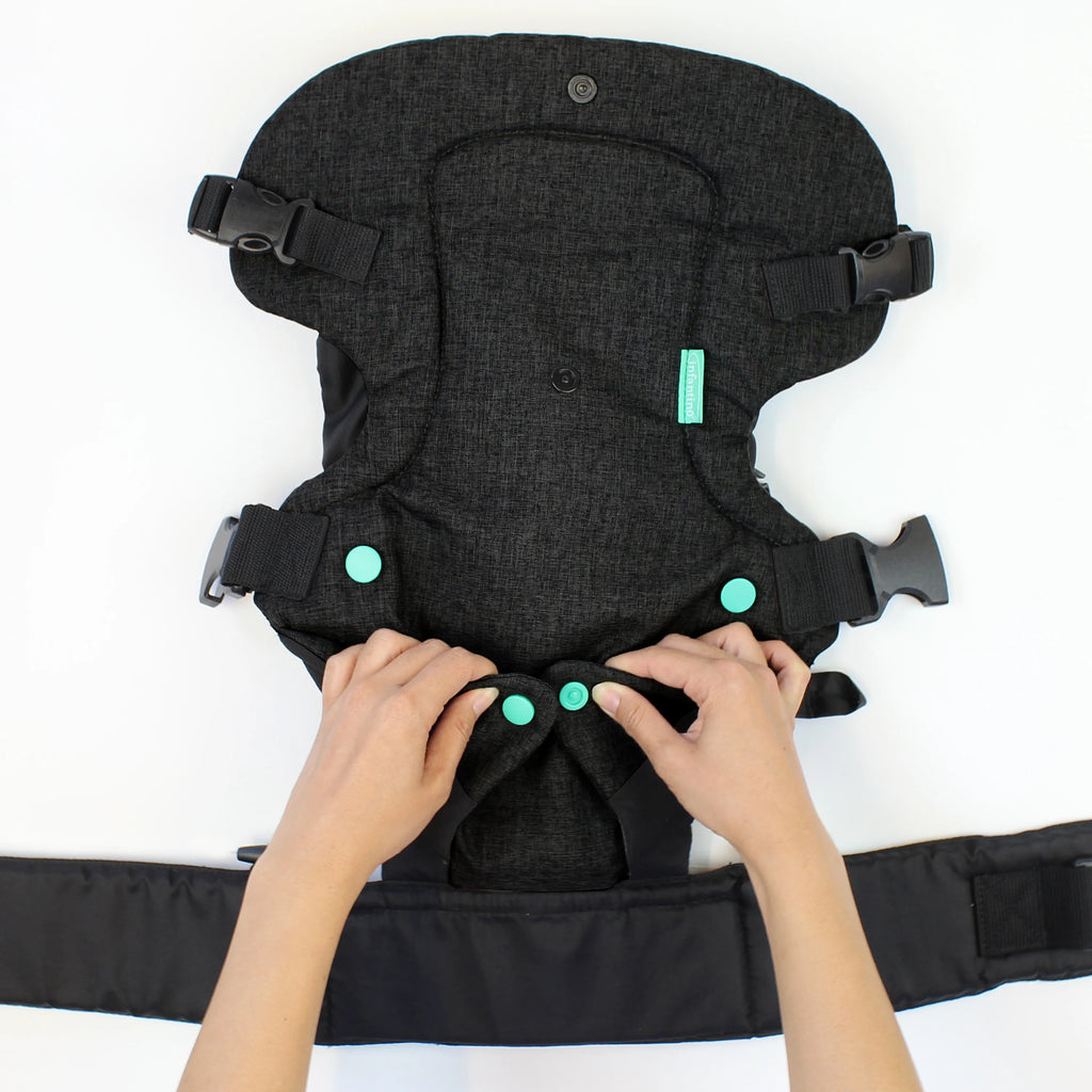 Black 4-in-1 Convertible Baby Carrier P3454