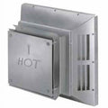 4 in. Aluminum Stove Vent Horizontal Termination Cap I63837
