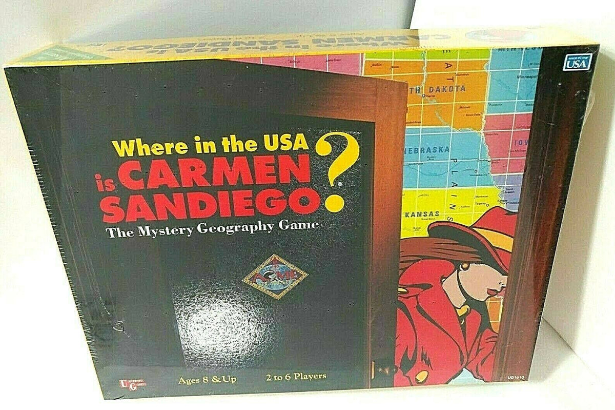Mystery Geography Board Game I9015
