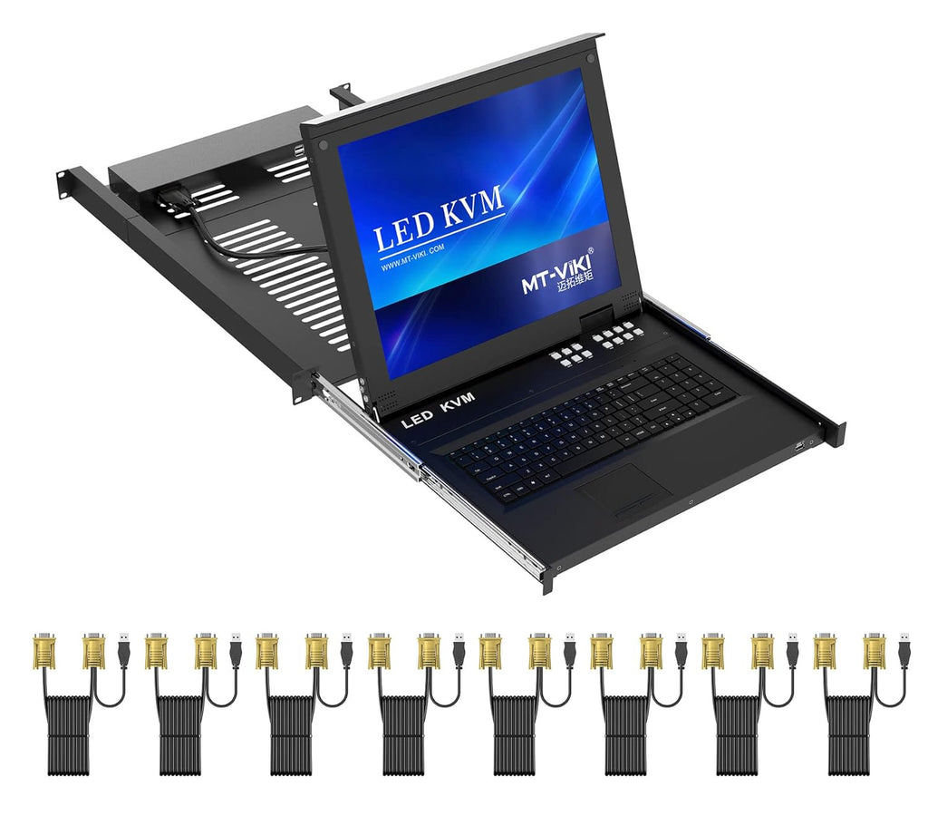 8 Port LCD KVM Console Monitor R5633