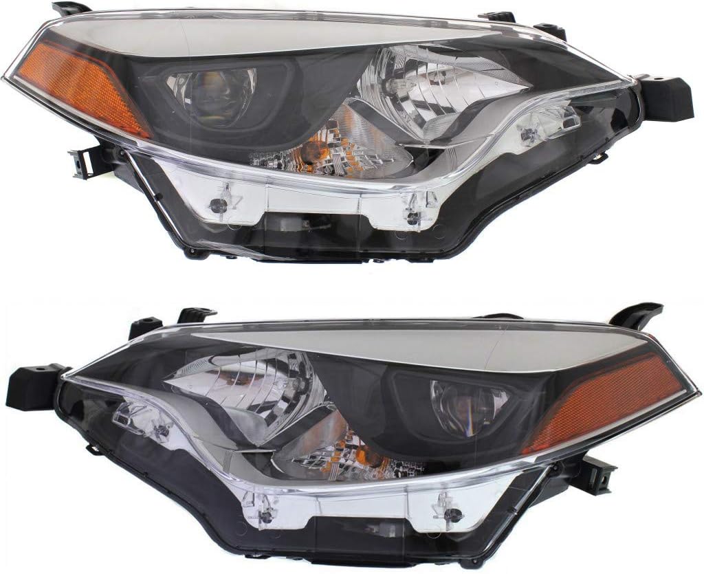 Toyota Corolla Headlight 2014 2015 2016 Pair G9006