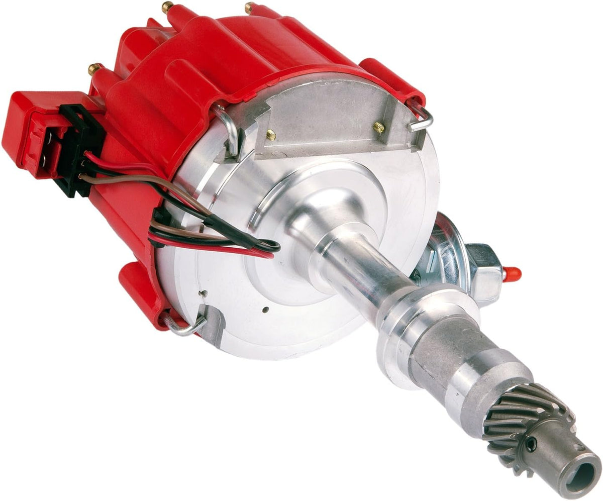 Ignition Distributor with Cap and Rotor Red Cap Pack of 2 Y427861