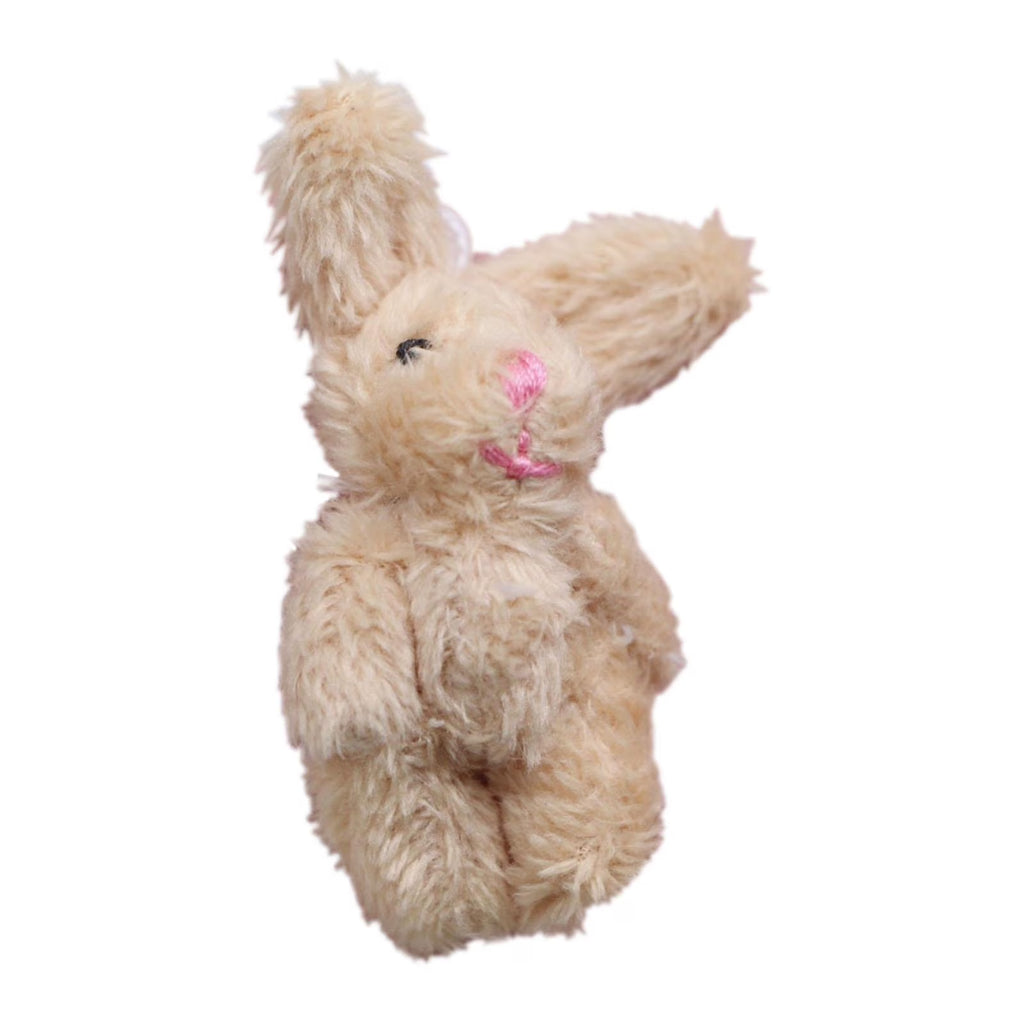 Khaki Rabbit Miniature Plush Doll F3032