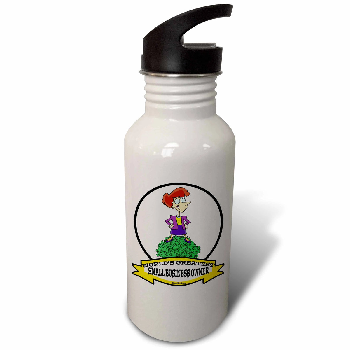 Funny Cartoon 21 oz Sports Water Bottle X41990