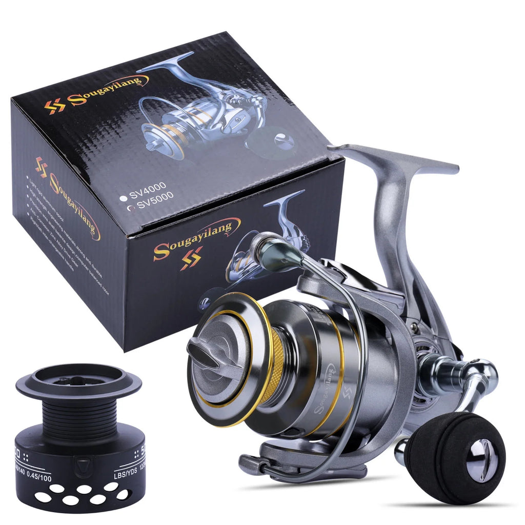 13+1 Ball Bearings Metal Body Spinning Fishing Reel E9624